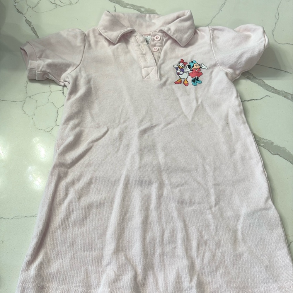 Disney 4T collared dress